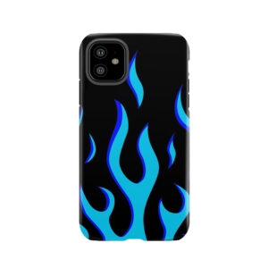 Blue Flame Tough Phone Case