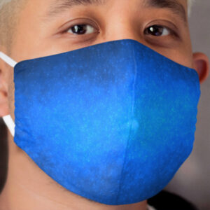Blue Galaxy Cloth Face Mask