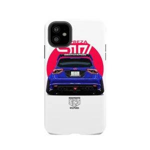 Blue Impreza Wrx Sti Tough Phone Case