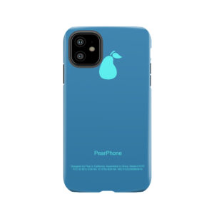 Blue Pearphone Tough Phone Case
