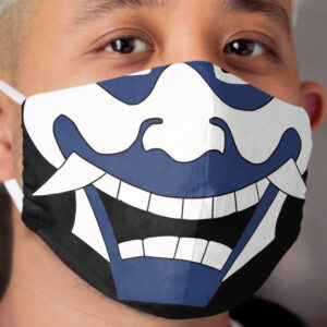 Blue Spirit Cloth Face Mask Art Cloth Face Mask