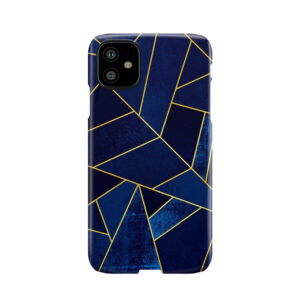 Blue Stone / Yellow Lines Phone Case