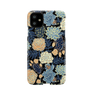 Blue Succulent Phone Case