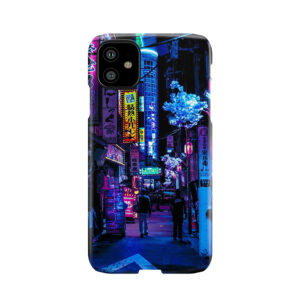 Blue Tokyo Alleys Phone Case