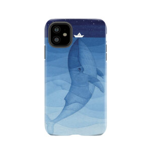 Blue Whale, Sea Animal Tough Phone Case