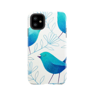 Bluebirds Tough Phone Case