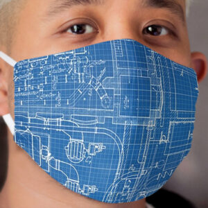 BLUEPRINT. BLUEPRINTS. Cloth Face Mask