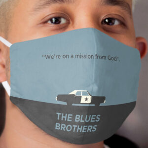 Blues Brothers Cloth Face Mask 2