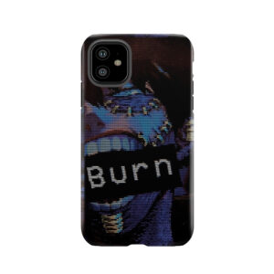 Bnha Dabi Vhs Aesthetic 'Burn' Tough Phone Case