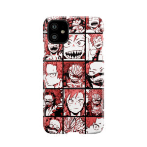 Bnha Kirishima Collage - Color Version Phone Case