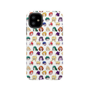 Bnha Pattern Tough Phone Case