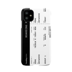 Boarding Pass Phone Case