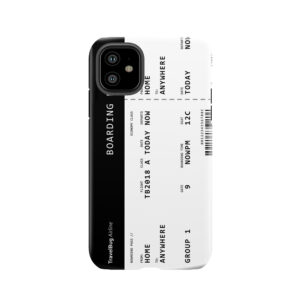 Boarding Pass Tough Phone Case