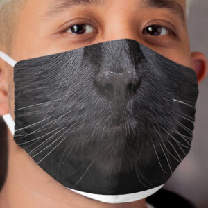 Bombay Cat Face Protective Cloth Face Mask