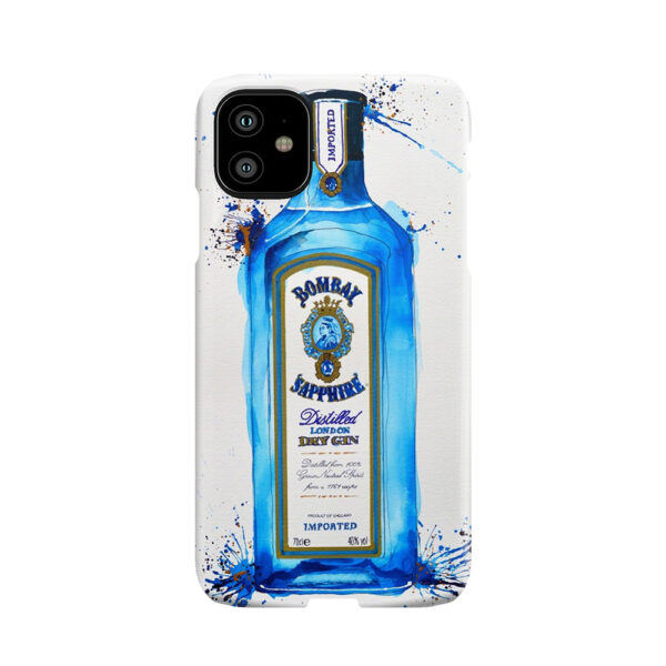 Bombay Sapphire Gin Bottle Phone Case