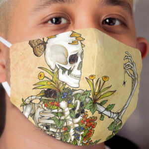 Bones and Botany Cloth Face Mask