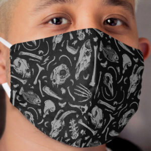 Bones Cloth Face Mask