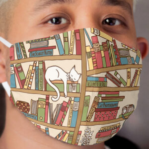 Bookshelf No.1 Cloth Face Mask