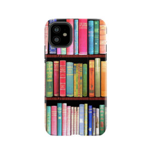 Bookworm Antique Books Tough Phone Case