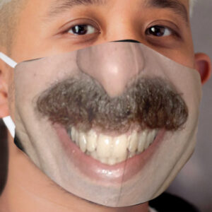 Borat face Cloth Face Mask 2