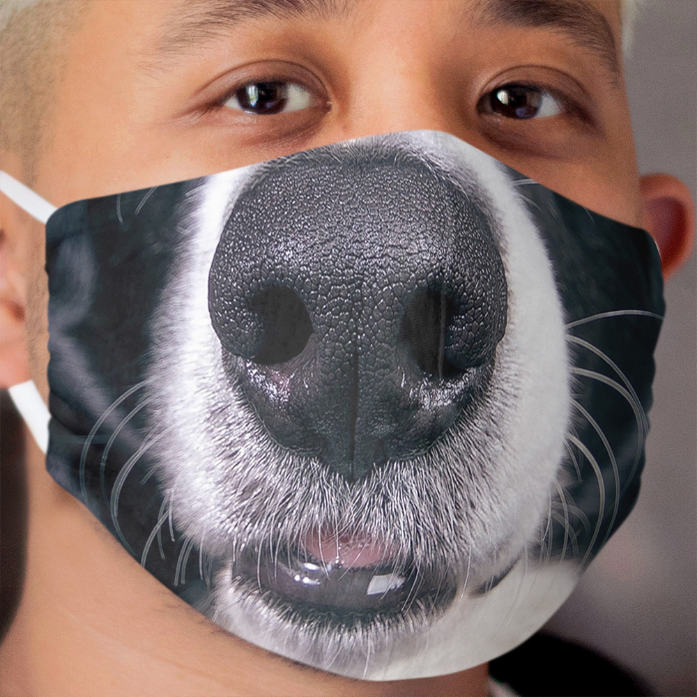 Border Collie Mouth Cloth Face Mask