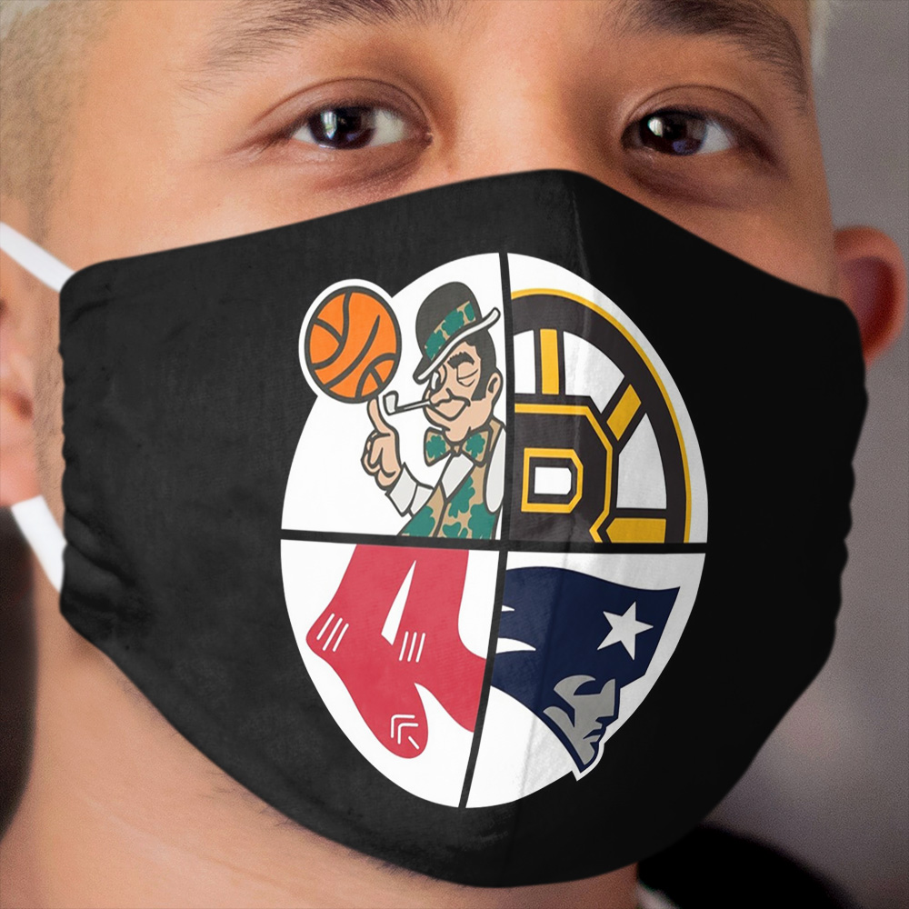 Boston Sports Cloth Face Mask
