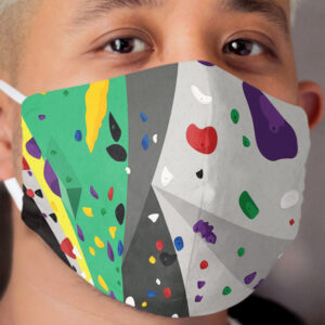 Bouldering Wall Cloth Face Mask