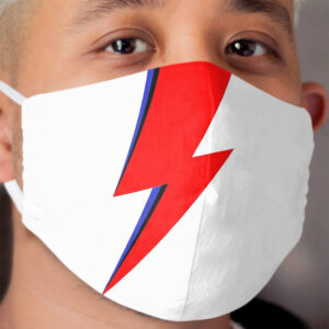 Bowie Bolt Cloth Face Mask