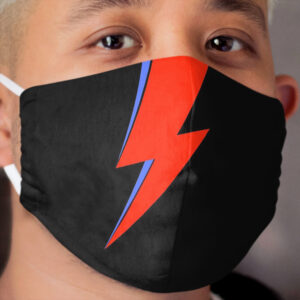 Bowie Ziggy Cloth Face Mask