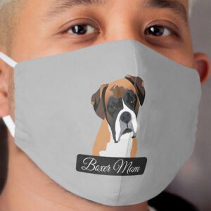Boxer Mom Cloth Face Mask