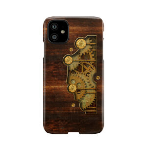 Brass And Old Wood Steampunk Cover Phone Case