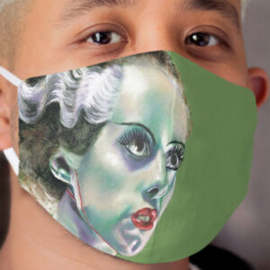 Bride of Frankenstein Cloth Face Mask