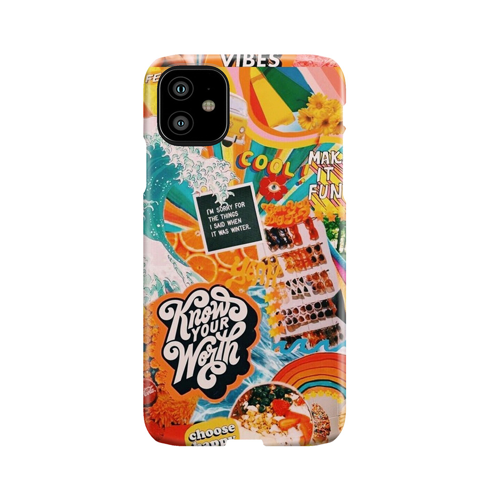 Bright Summer Collage Phone Case