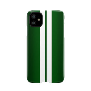 British Racing Green Car Stripes Phone Case
