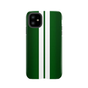 British Racing Green Car Stripes Tough Phone Case