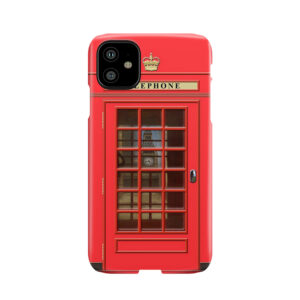 British Red Phone Box With Big Ben Phone Case