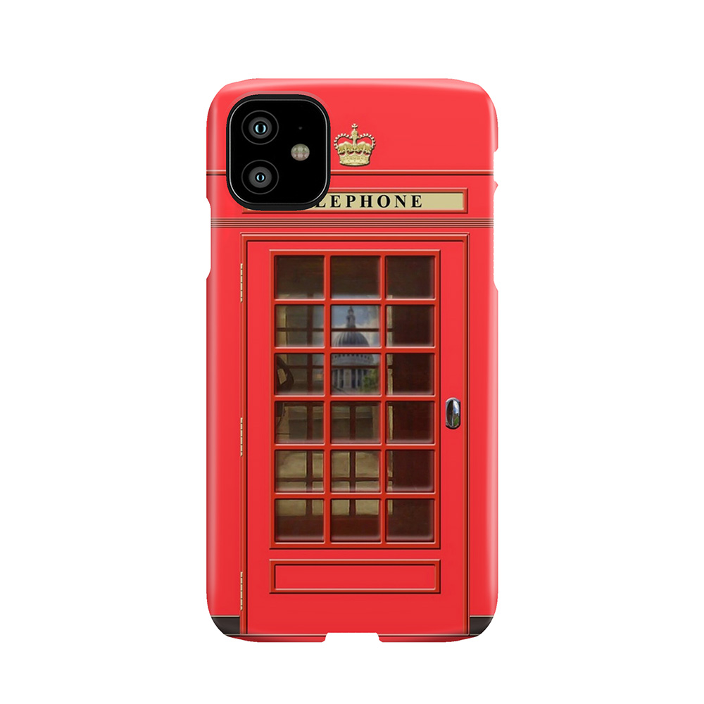 British Red Phone Box With St Pauls Phone Case