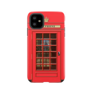 British Red Phone Box With St Pauls Tough Phone Case