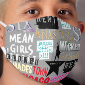 Broadway face Cloth Face Mask