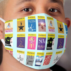 Broadway Musicals Cloth Face Mask