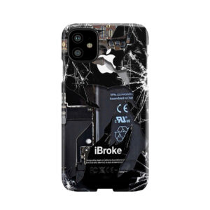 Broken Damaged Handphone Phone Case