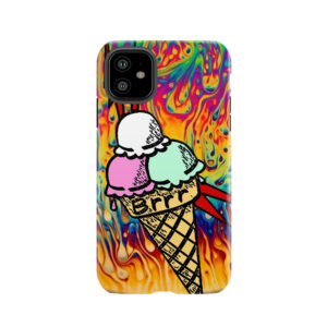 Brrrrrr Drippy Trippy Guwop Face Cone Tough Phone Case