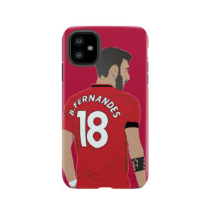 Bruno Fernandes - Manchester United Fc - Glory Glory Mufc Tough Phone Case