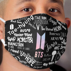 bts army face Cloth Face Mask