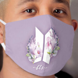 BTS Flowers Cloth Face Mask