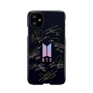 Bts - Logo With New Signatures 2020 (Colorful) Phone Case