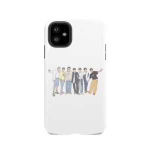 Bts Style K-Pop Boy Band Tough Phone Case