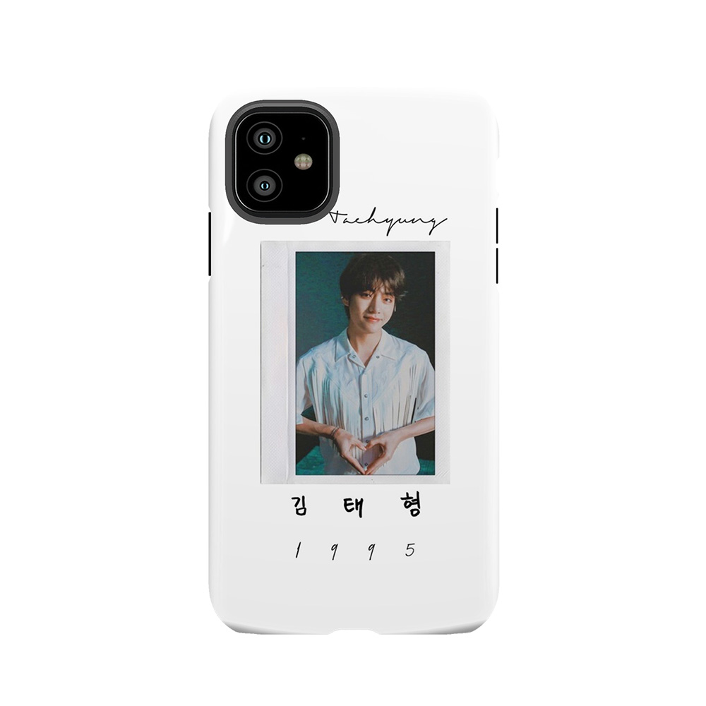 Bts V Initials Tough Phone Case