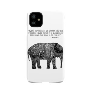 Buddha Wisdom Elephant Phone Case
