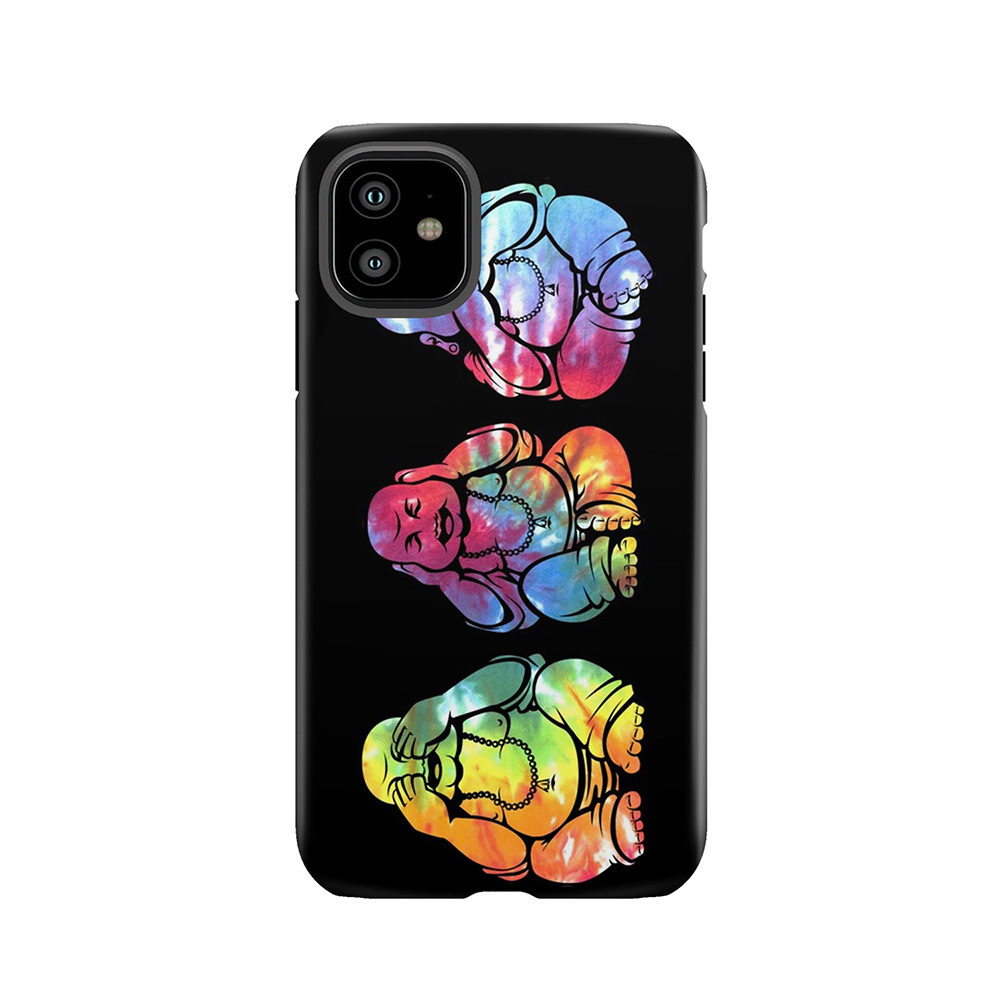 Buddhas: See No, Hear No, Speak No Evil (Vertical) Tough Phone Case